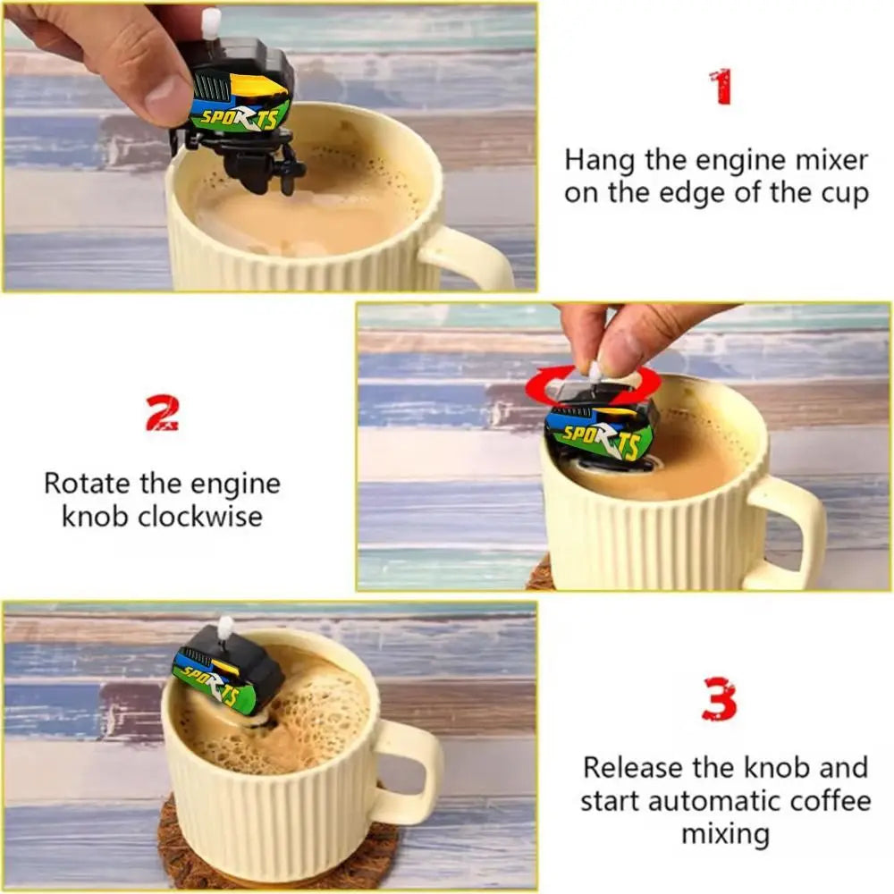 Boat Motor Coffee Stirrer