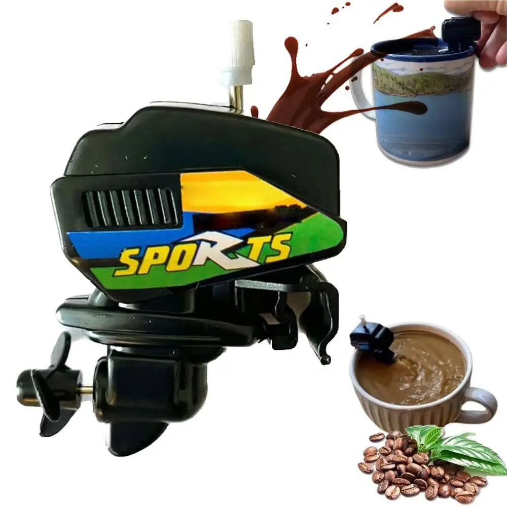 Boat Motor Coffee Stirrer